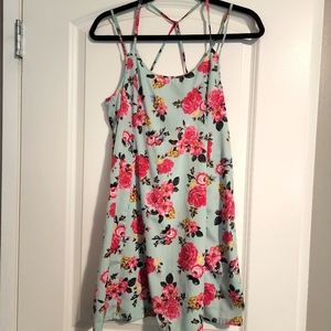 Cute floral summer dress